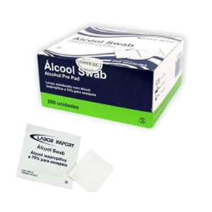 Álcool Swab em Sache 200 unidades- Labor Import