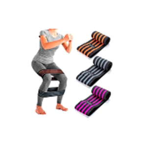 Kit 3 Faixas Mini Band Hip Pro Elásticos FisioHidrolight