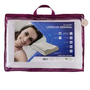 Travesseiro Latelux Cervical100% Látex Natural